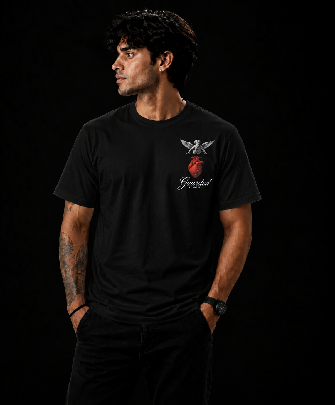 Attirx Angels Guard Oversized T-Shirt