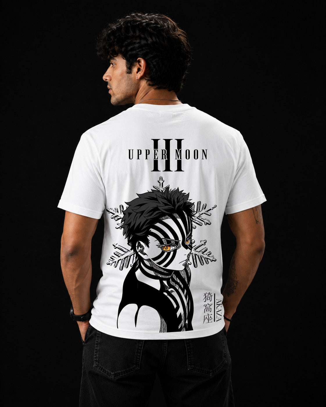Akaza Demon Slayer Oversized T-Shirt