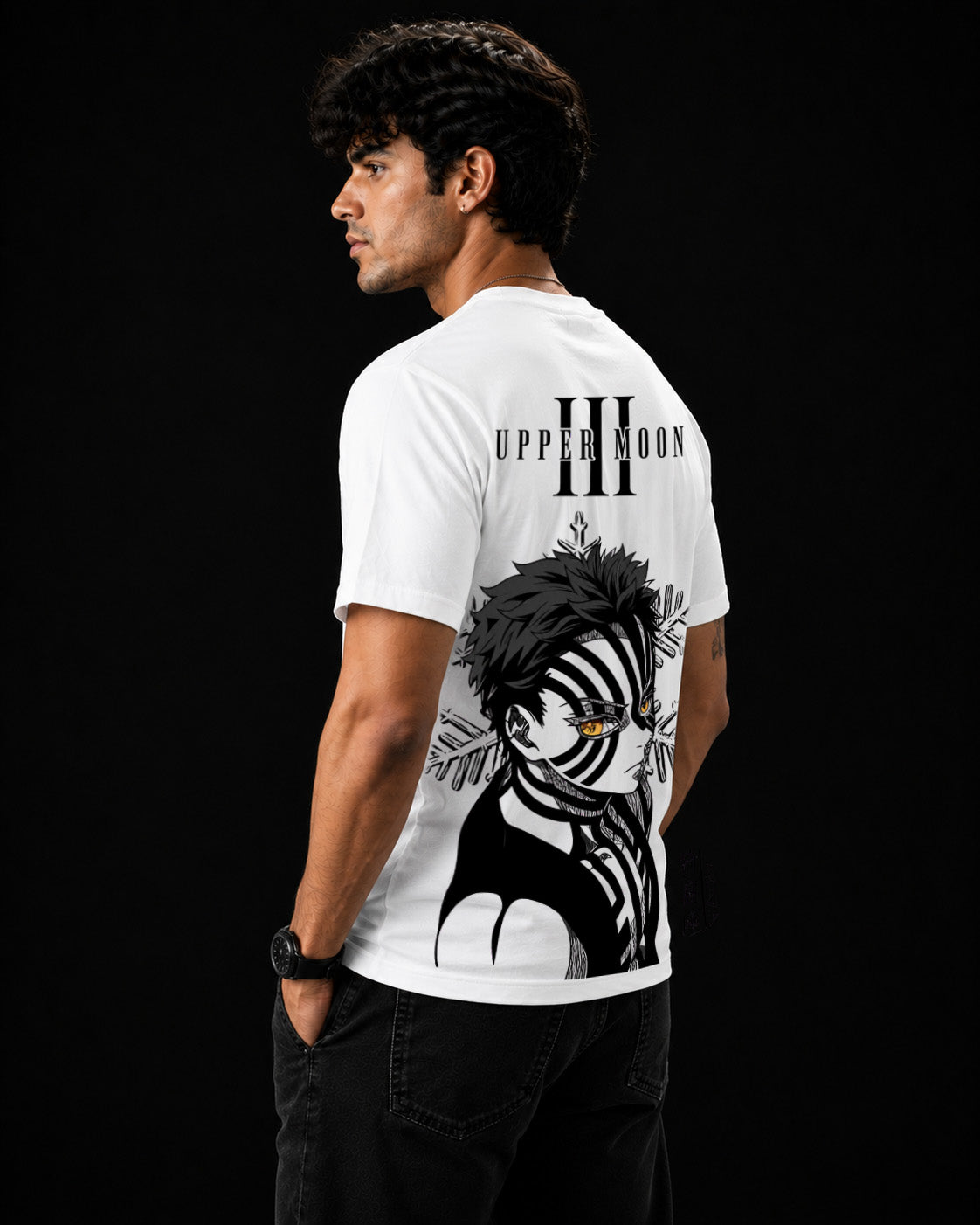 Akaza Demon Slayer Oversized T-Shirt