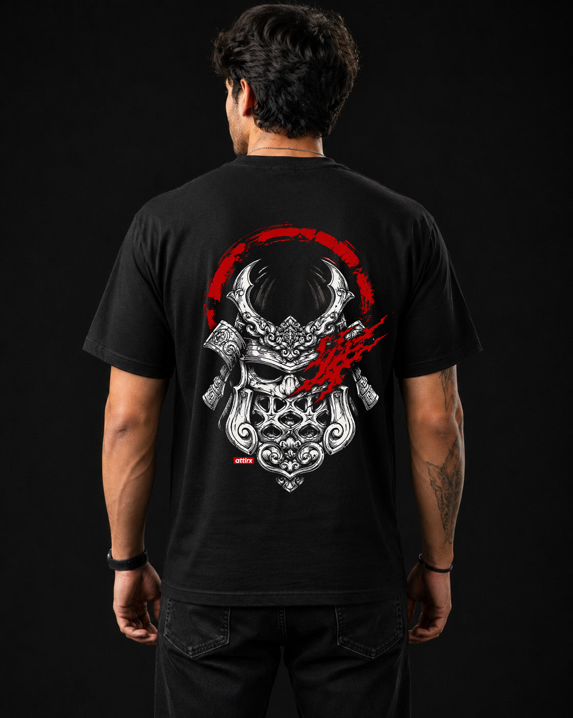 Oni Samurai Fury Oversized T-Shirt