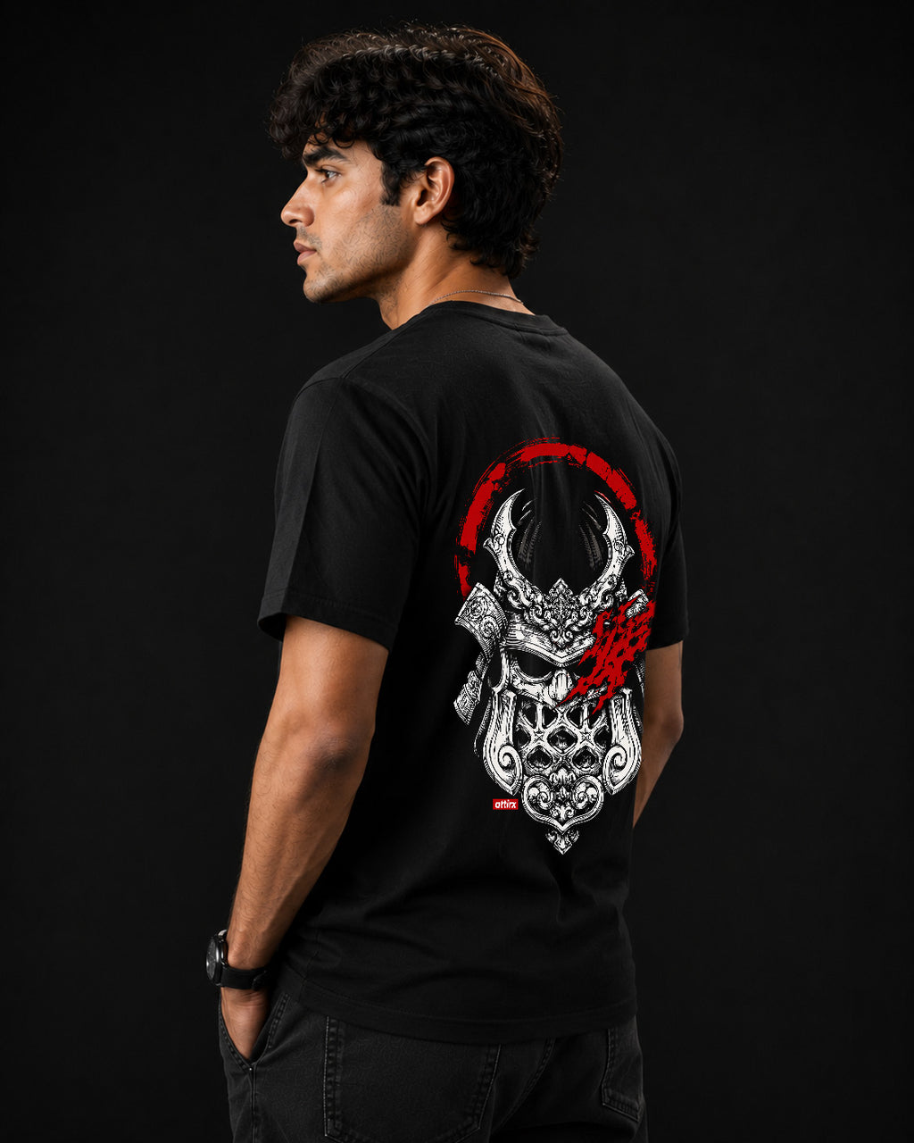 Oni Samurai Fury Oversized T-Shirt