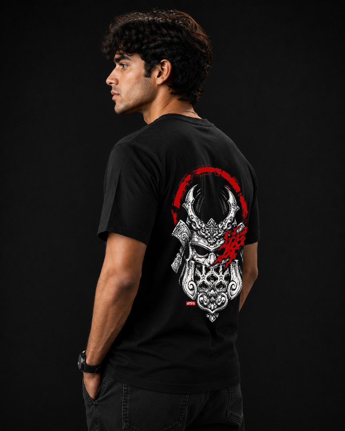 Oni Samurai Fury Oversized T-Shirt