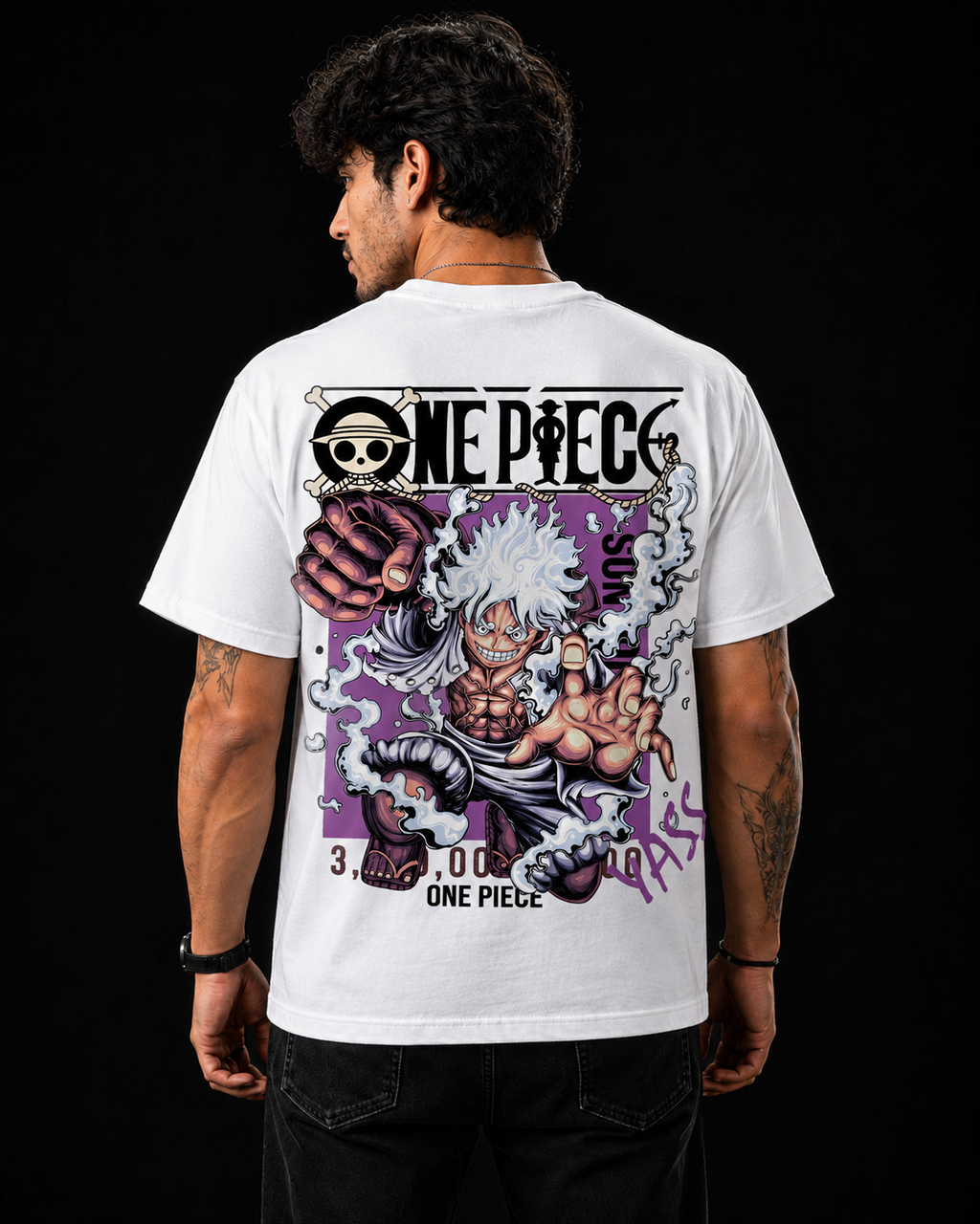 Luffy Gear 5 One Piece Oversized T-Shirt