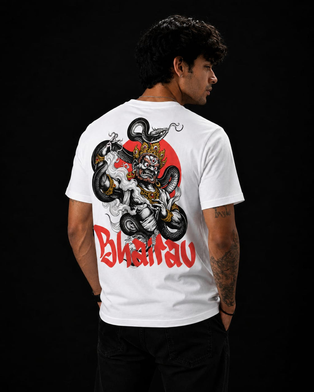 Bhairav Guardian Oversized T-Shirt