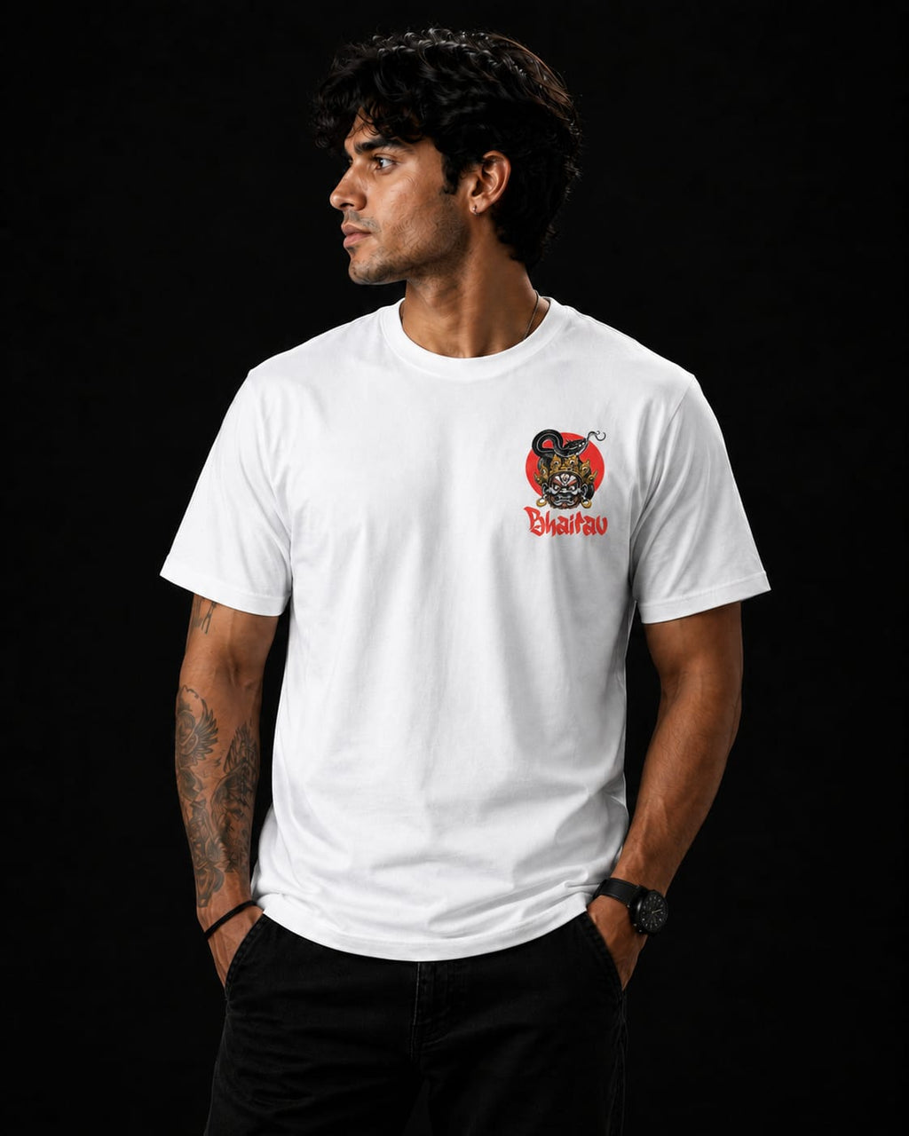 Bhairav Guardian Oversized T-Shirt