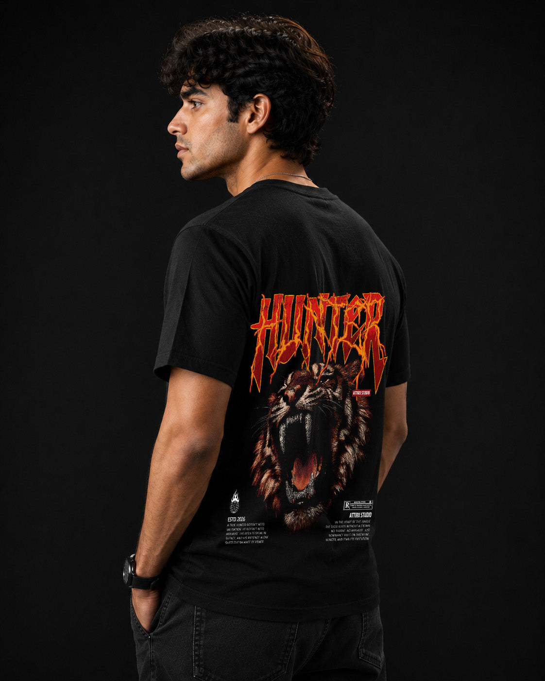 Hunter Beast Oversized T-Shirt