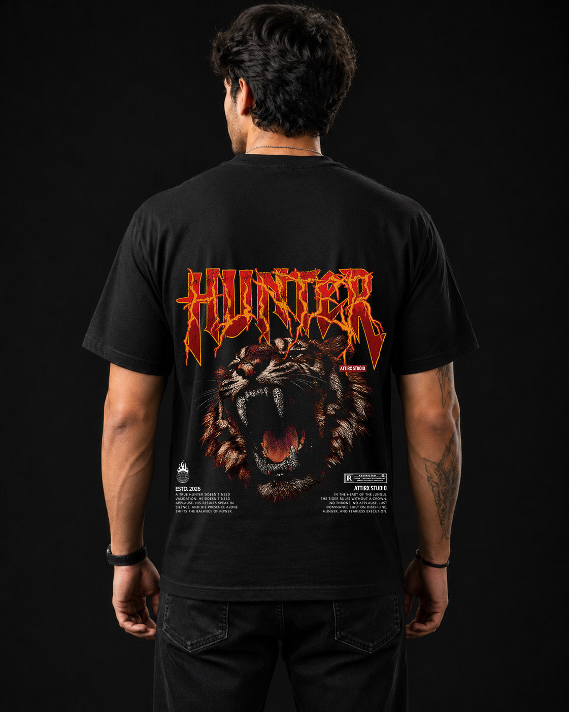 Hunter Beast Oversized T-Shirt
